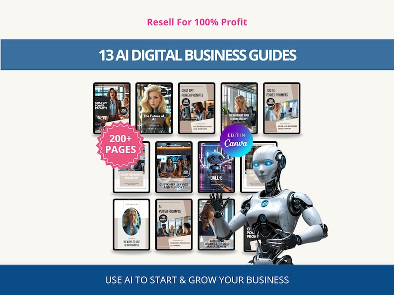 AI & ChatGPT Business Guides Bundle cover