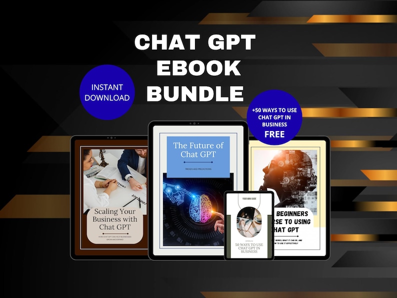 ChatGPT Prompts Ebook Bundle for Business Owners cover